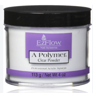 EZ FLOW POLVERE ACRILICO A POLYMER CLEAR POWDER 113GR