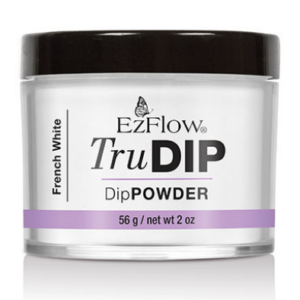 EZFLOW TRUDIP FRENCH WHITE POLVERE ACRILICA PER RICOSTRUZIONE UNGHIE 56g
